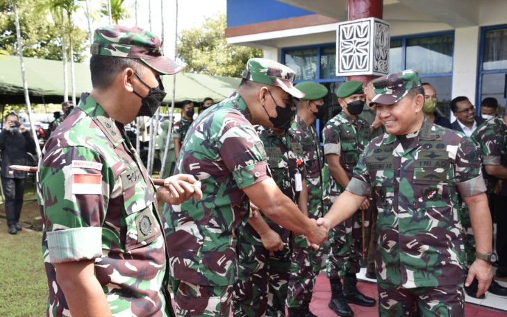 Danlantamal XI Merauke Turut Laksanakan Pengantaran Kasad dari Bumi Animha