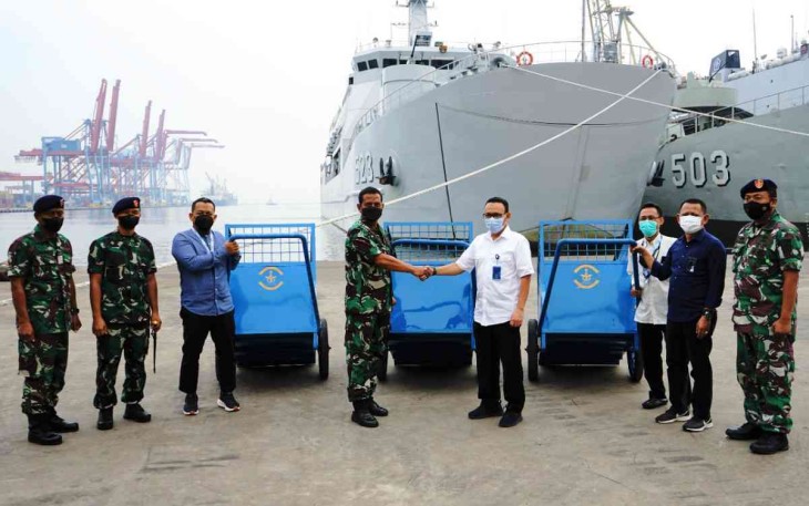 Sinergitas Kolinlamil dan Pelindo, Ciptakan Lingkungan Bersih dan Sehat di Kawasan Pelabuhan