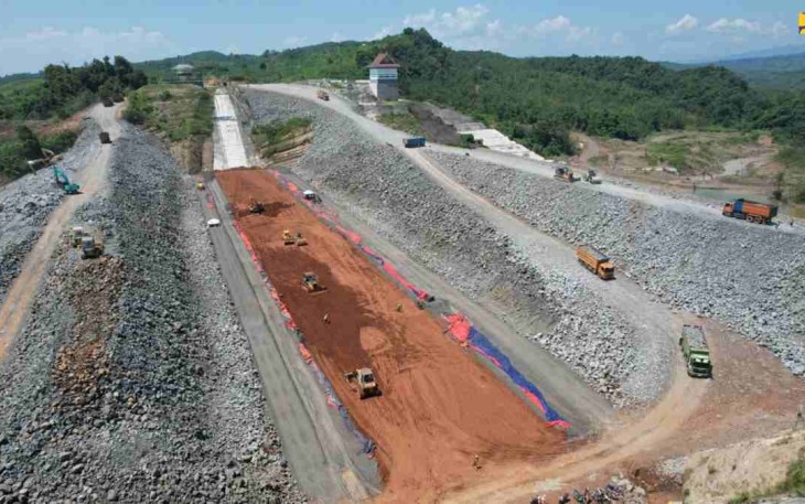 Capai Progres 83%, Bendungan Multifungsi Cipanas Rampung Akhir 2022 