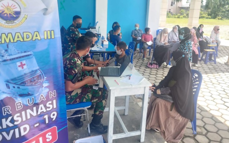 Percepatan Vaksinasi Covid-19 di Universitas Pendidikan Muhammadiyah Kab Sorong