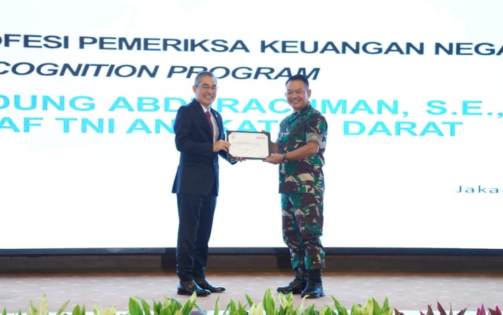 Penyerahan CSFA Recognition Program BPK RI