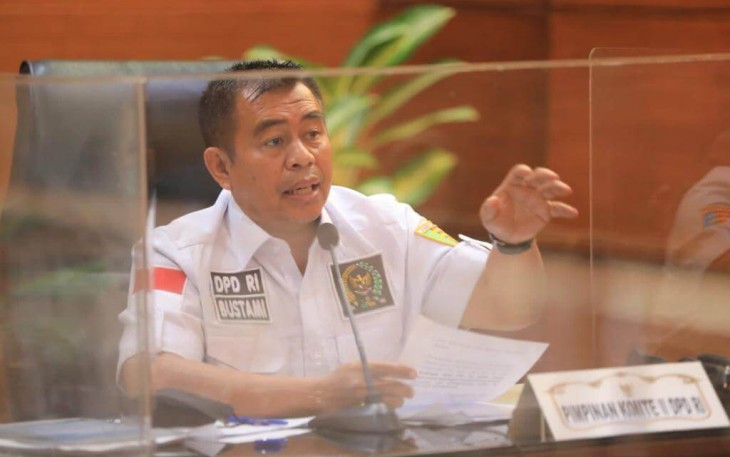 Ketua Pansus BLBI, DPD-RI, Bustami Zainuddin