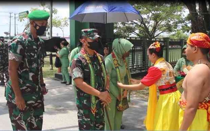 ​​​​Danrem Brigjen TNI Dendi Suryadi Kunjungi Kodim 0913 PPU