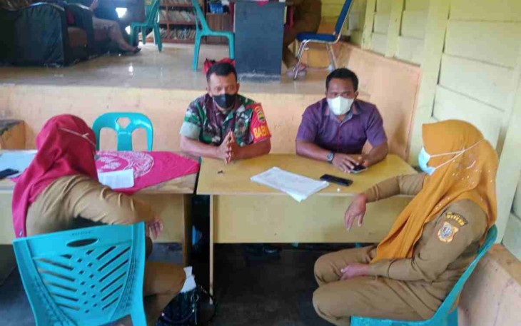 Komsos Bersama Perangkat Desa Pasi