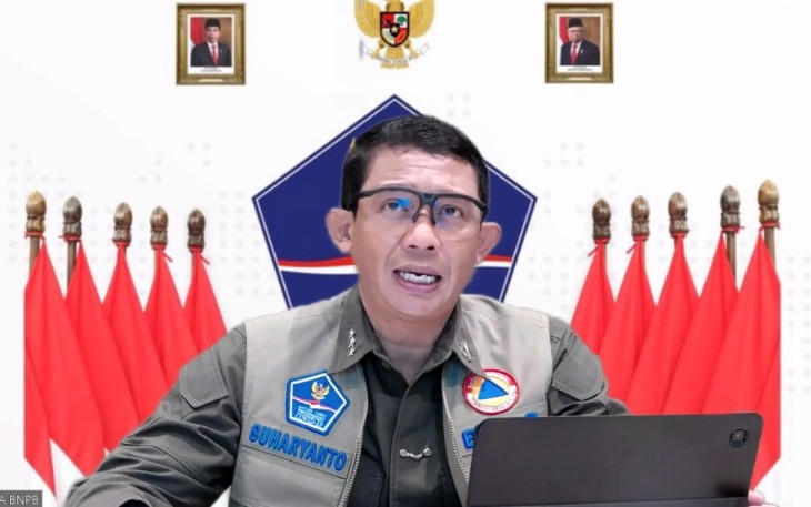 Kepala Badan Nasional Penanggulangan Bencana (BNPB) Letnan Jenderal TNI Suharyanto