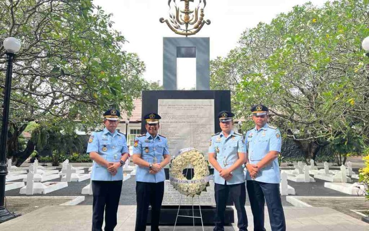 Lapas Cilegon Tabur Bunga di TMP Taruna