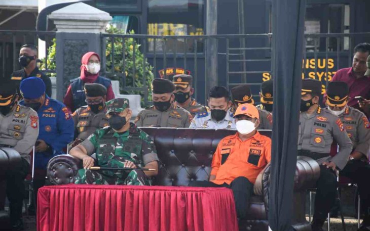 Danrem 142/Tatag hadiri apel pasukan Ketupat Marano 2022, Jum'at (22/4/22)