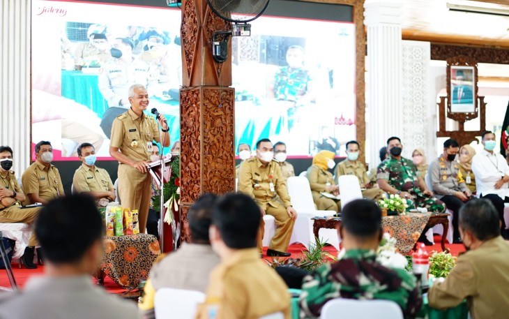 Bupati Pati Haryanto mengikuti Musrenbangwil yang dihadiri Gubernur Jateng
