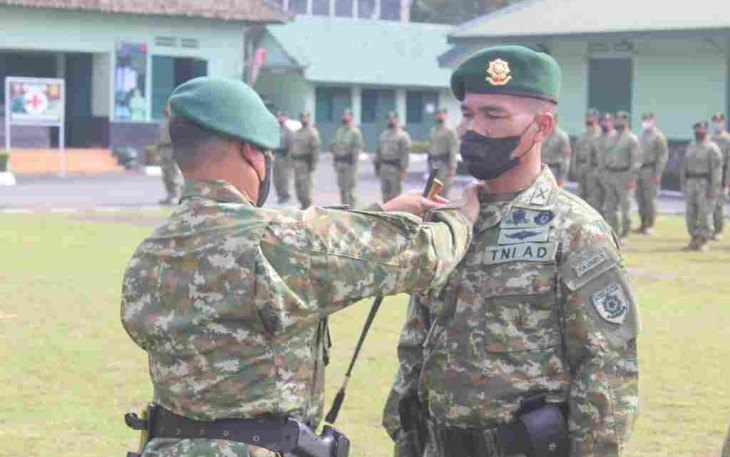 Danyonarmed 11 Kostrad pimpin sertijab. Selasa (26/4/2022)