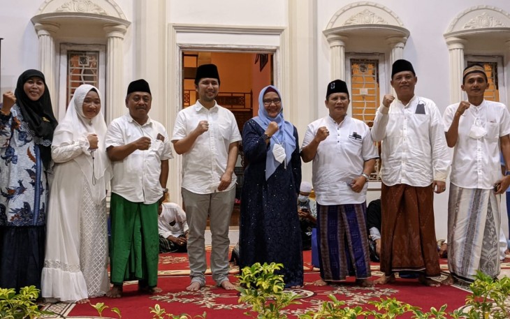 Wakil Gubernur Jatim resmikan rumah perjuangan AHY, di Kabupaten Gresik, Rabu (27/4/2022)