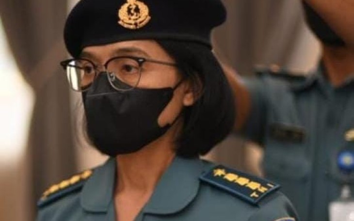 Ni Ketut Prabhawati resmi sandang pangkat bintang satu. Rabu (27/4/2022)
