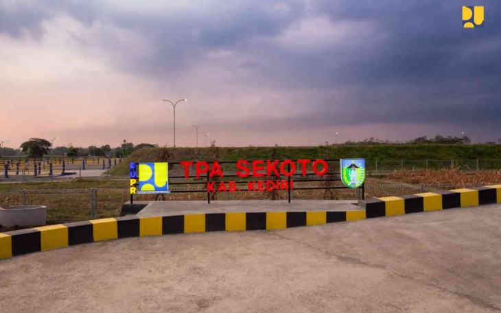 TPA Ramah lingkungan Sekoto Kabupaten Kediri. Selasa (03/05/2022)