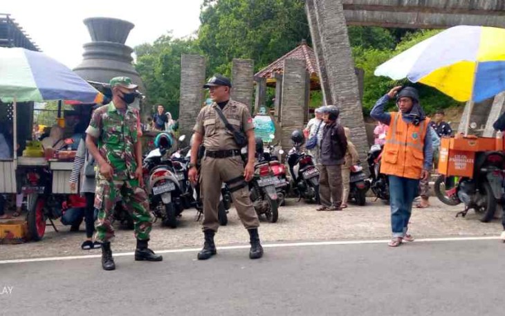 Pemantauan pasca lebaran Koramil 1615-10/Sembalun