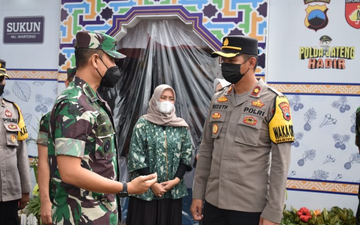 Danrem 071/Wk pantau arus balik di pos terpadu 