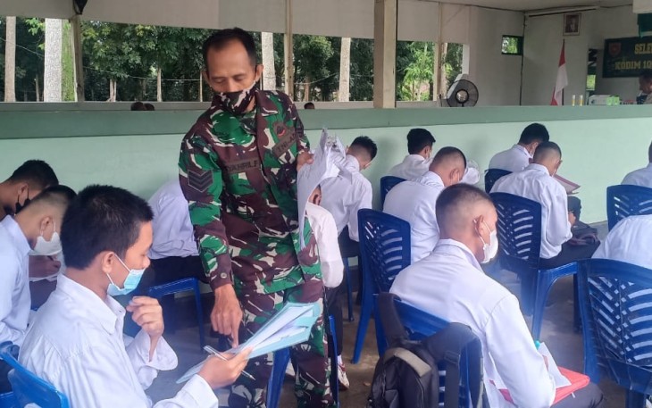 Verifikasi administrasi Komcad Kodim 1002/Hst