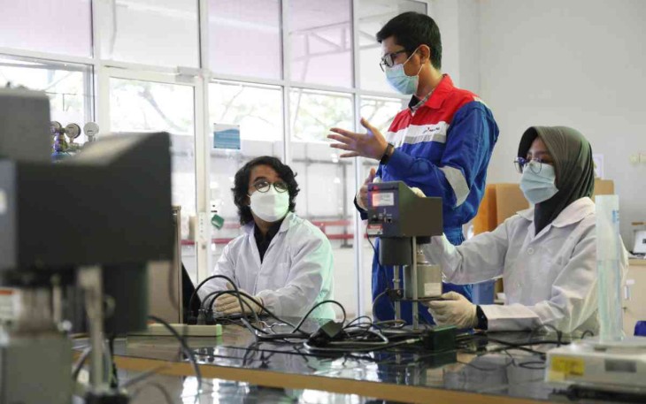 Kegiatan Praktikum di Laboratorium Teknik Perminyakan Universitas Pertamina
