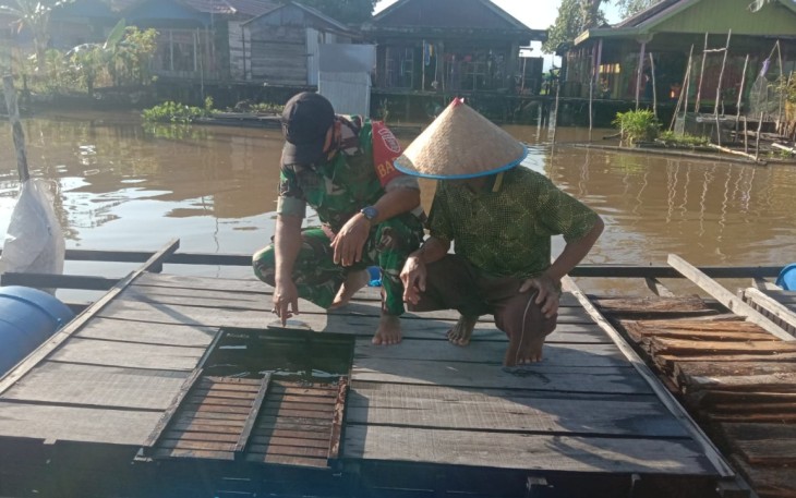 Serka Saiful sambangi warga di desa binaannya