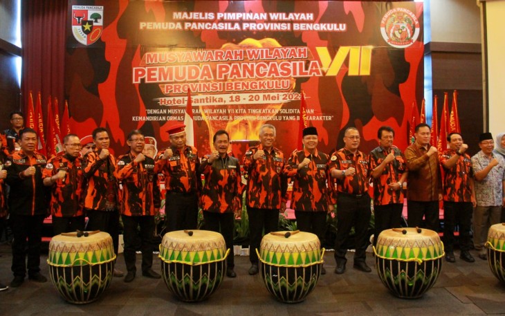 Musyawarah Wilayah (Muswil) VII Ormas Pemuda Pancasila Provinsi Bengkulu Tahun 2022, Kamis (19/5/2022)