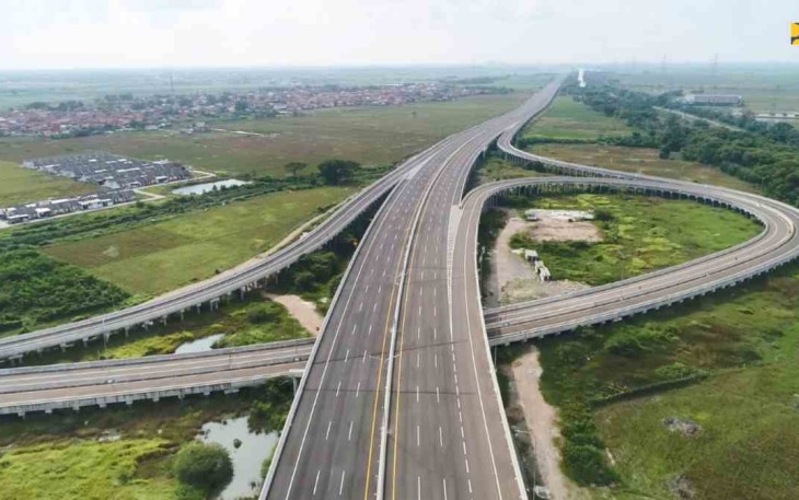 Ruas jalan tol Cibitung - Cilincing 