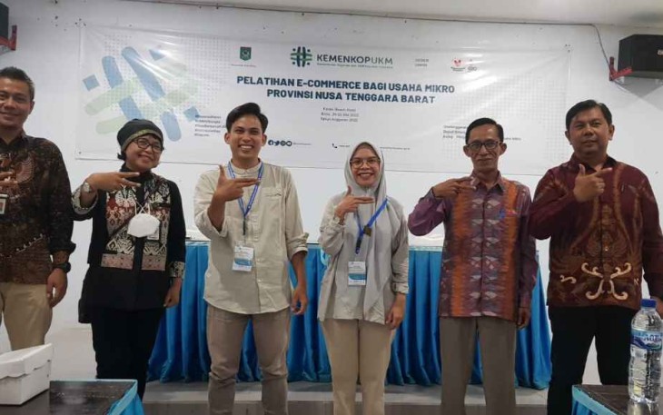 Pelatihan digitalisasi usaha mikro di Bima