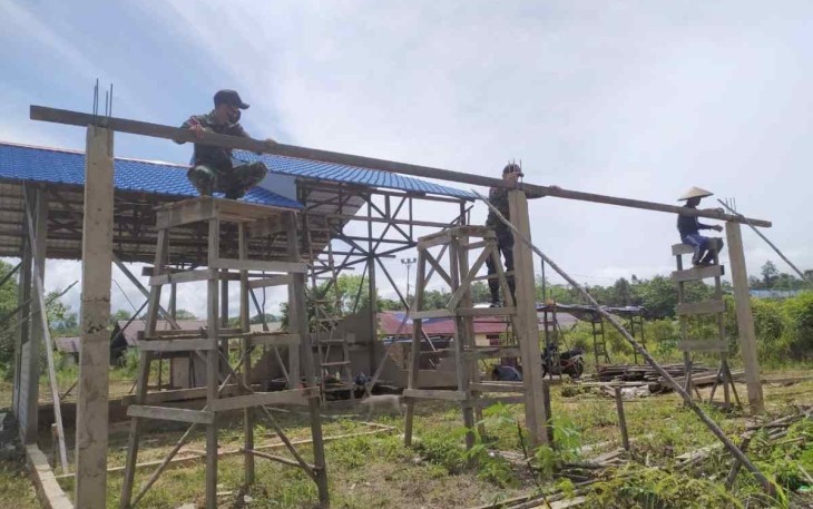 Tuntaskan bangun rumah warga di perbatasan