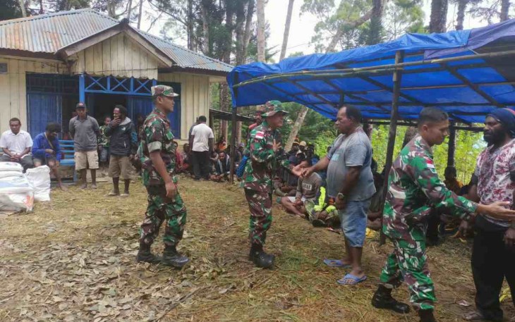 Duka cita yang mendalam satgas di perbatasan