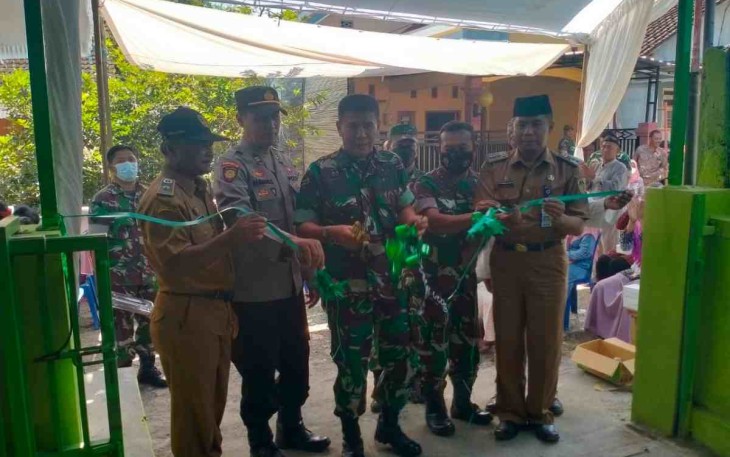 Peresmian mushola Al Furqon di dusun Kowang