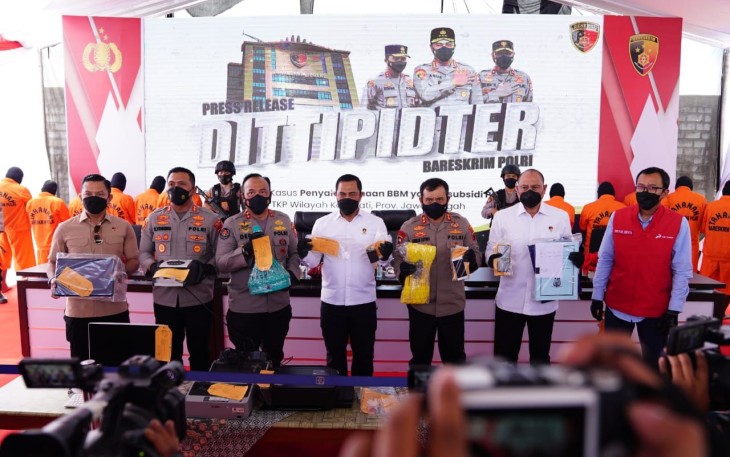 Kasus terbesar penyalahgunaan BBM bersubsidi sepanjang 2022