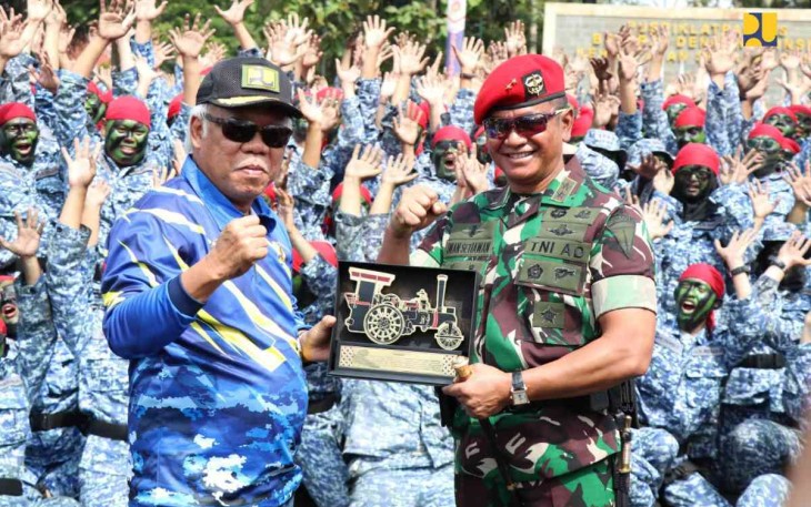Menteri Basuki menutup pelatihan bela negara CPNS di Pusdiklatpassus 