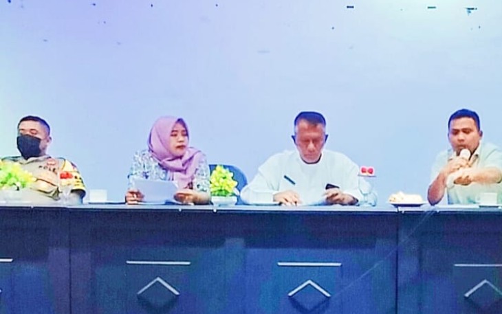 Sosialisasi hutan desa, oleh Pemdes Lancangkuning bersama Bhabinkamtibmas, KPHP Bintan - Tanjung Pinang, RT/RW dan tokoh masyarakat, Jumat (27/05/2022).