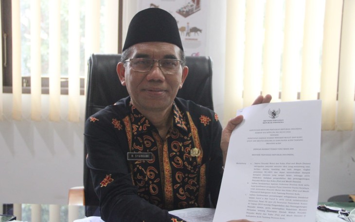 Kepala Dinas Nakkeswan Provinsi Bengkulu, Muhammad Syarkawi.