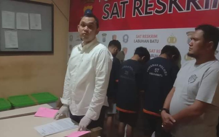 Konferensi Pers Polres Labuhanbatu