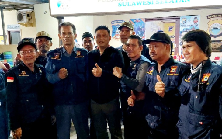 Kunjungan Kapolres Makassar di Polsek Tallo apresiasi FKPM
