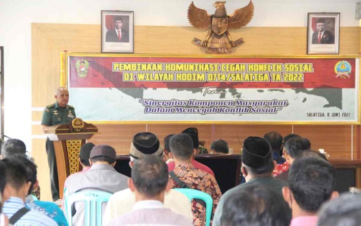 Kegiatan Binkom Kodim 0714/Salatiga 