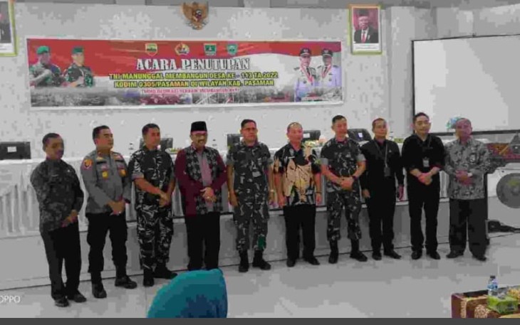 Penutupan TMMD ke-113 Pasaman