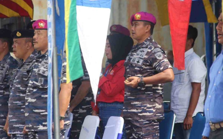 Upacara Pembukaan Ops Kamla & Penegakan Hukum Lantamal X 