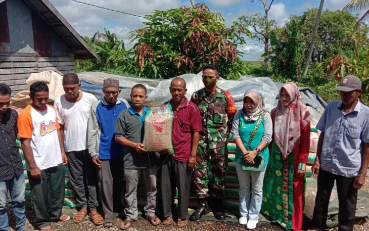 Serda Ngatiran saat pendampingan bantuan untuk warga binaannya