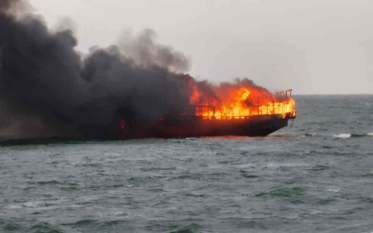 TNI AL Bantu Evakuasi Laka Laut di Kepulauan Riau