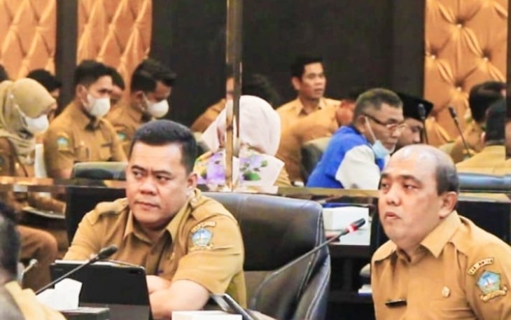 Rakor PMD Bintan Beri Paparan Harapkan Aparatur Desa Disiplin Birokrasi