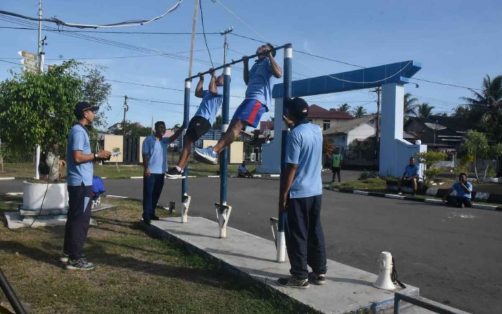 Personel lanud MUS laksanakan test Garjas kesemaptaan