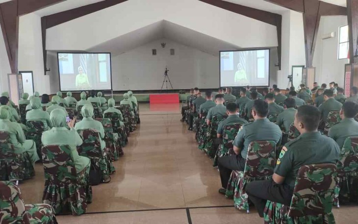 Penyuluhan cegah gejala kanker pada anak di Kodam XVIII/Kasuari 