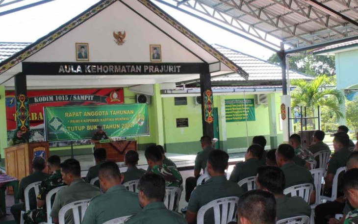 RAT Koperasi di Kodim 1015/Sampit