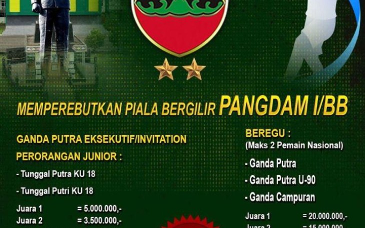 Open Tournament Tennis Pangdam I/BB Cup 2022