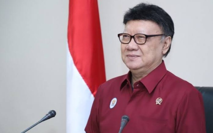 Menteri PAN RB yang juga mantan Sekjen PDI Perjuangan Tjahjo Kumolo semasa hidup