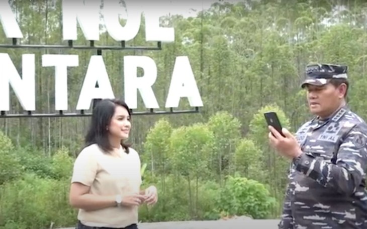 Kasal pantau perairan Natuna di titik nol Nusantara 