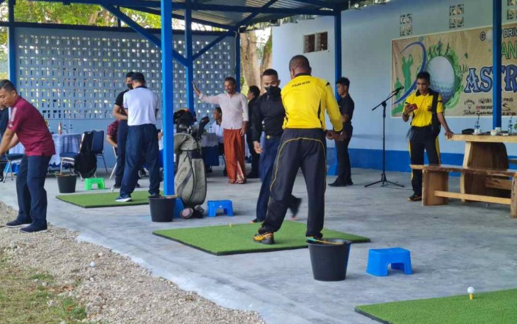 Golf Driving Range Astra Jingga lanud Maimun Saleh Sabang
