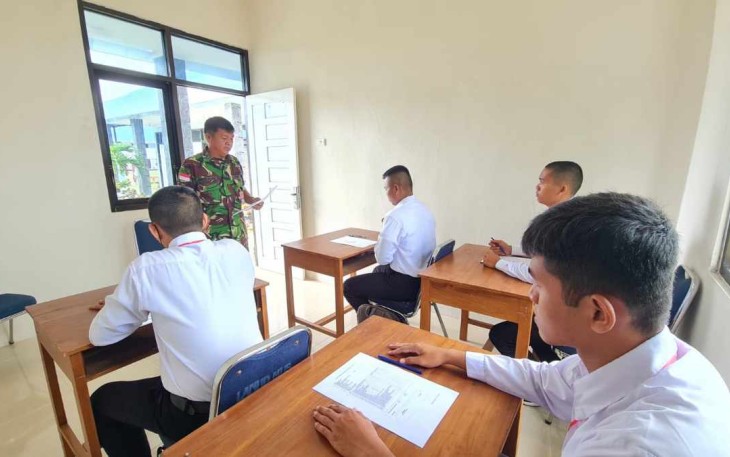 Test penerimaan Tamtama PK Gel. II TA 2022 Panda Lanud Maimun Saleh 