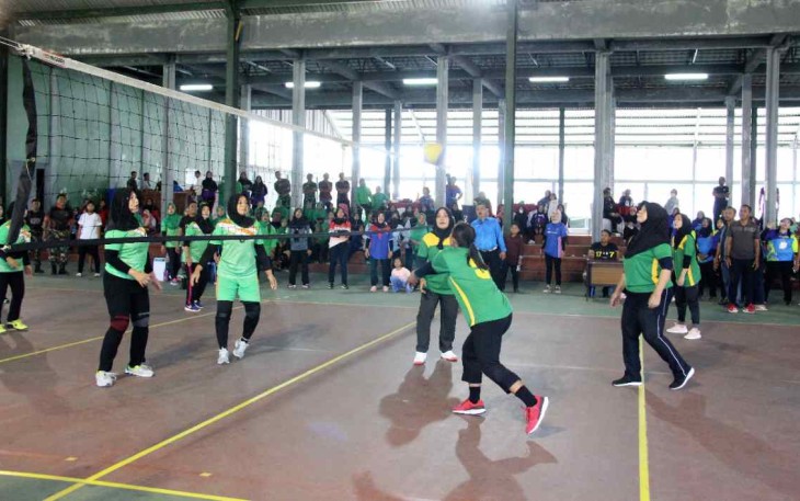 Turnamen Volley Ball Persit KCK Cabang XVIII