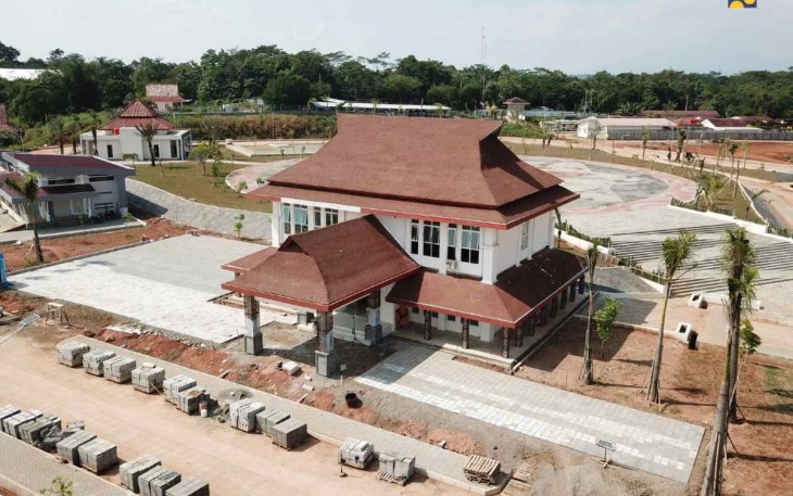 Bendungan Sadawarna di Kabupaten Subang 