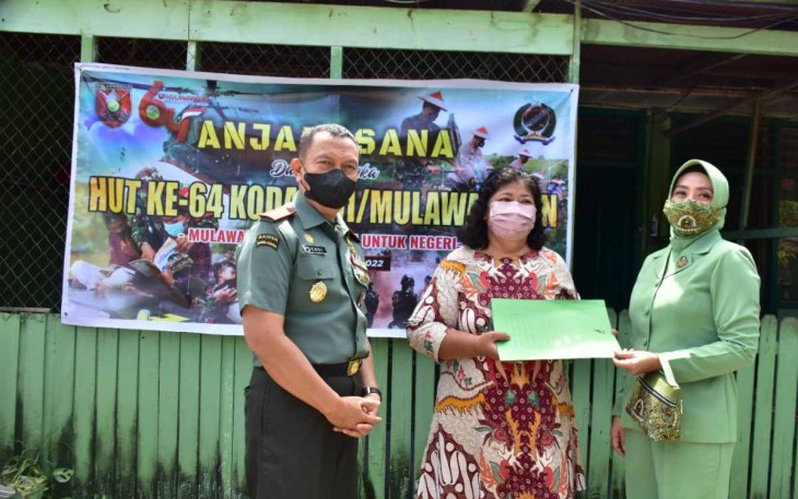 Danrem 091/ASN sambangi warakawuri di wilayah Korem 091/ASN